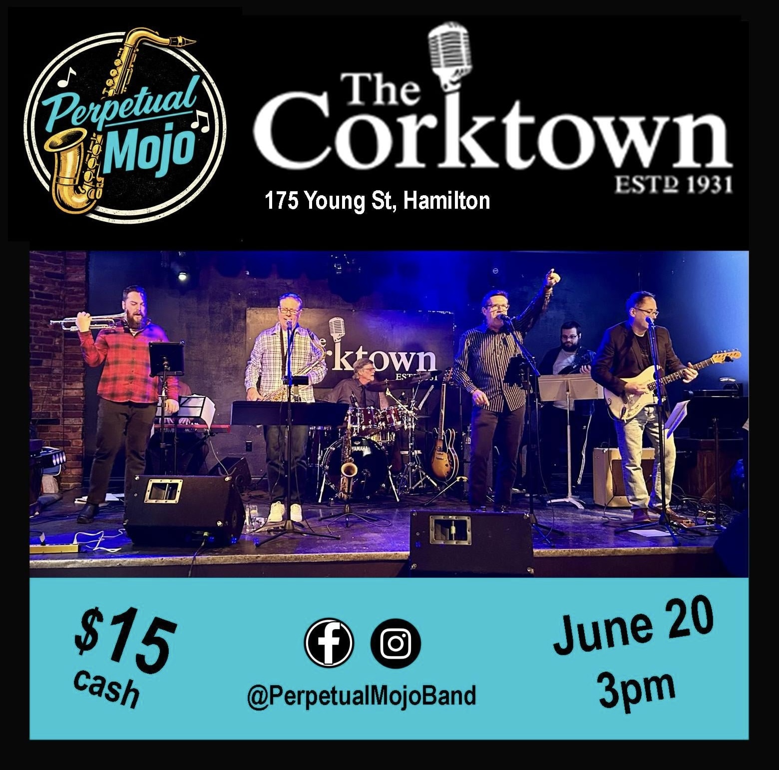 Perpetual Mojo - Happy Hour Tunes at Corktown Pub