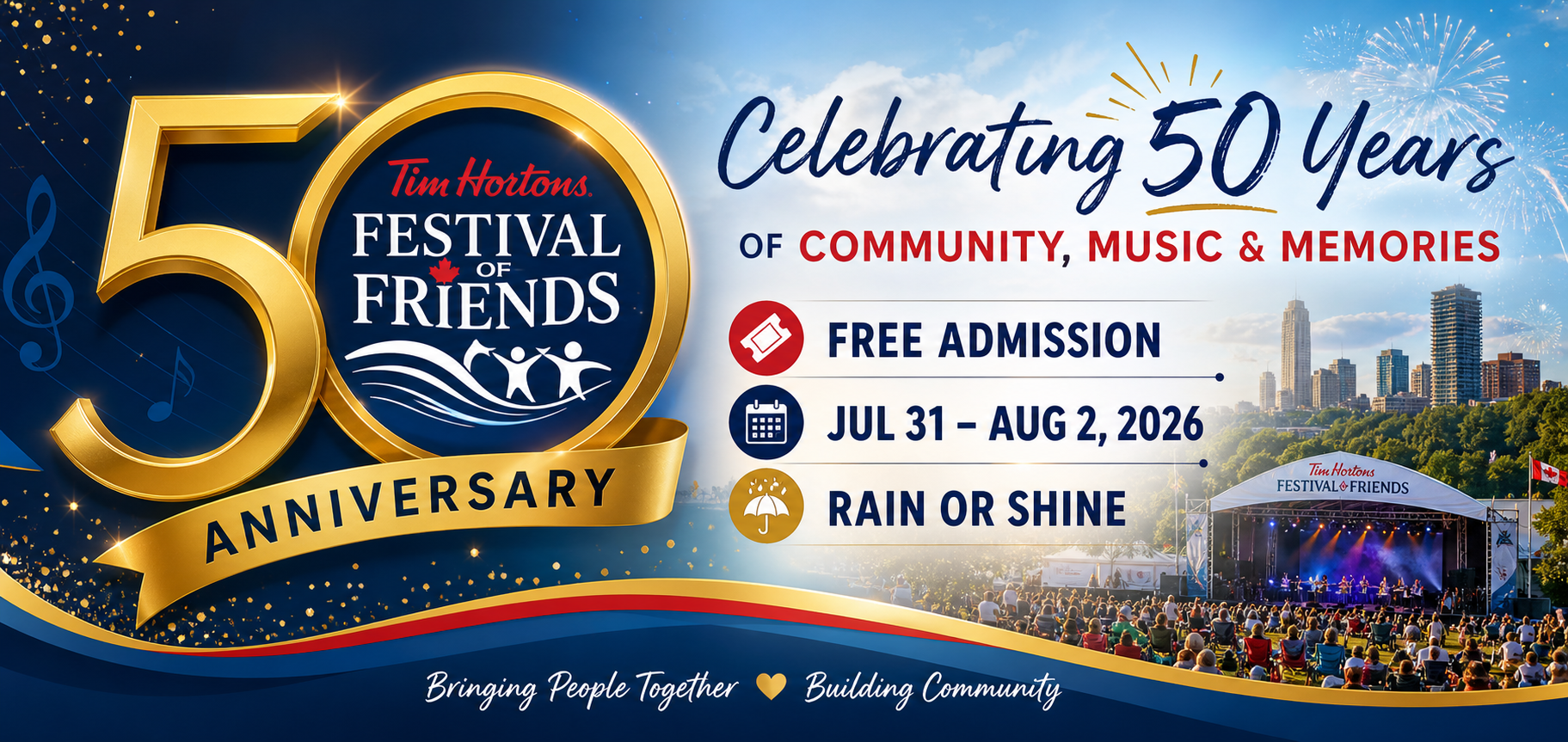 Festival of Friends 50th Anniversary
