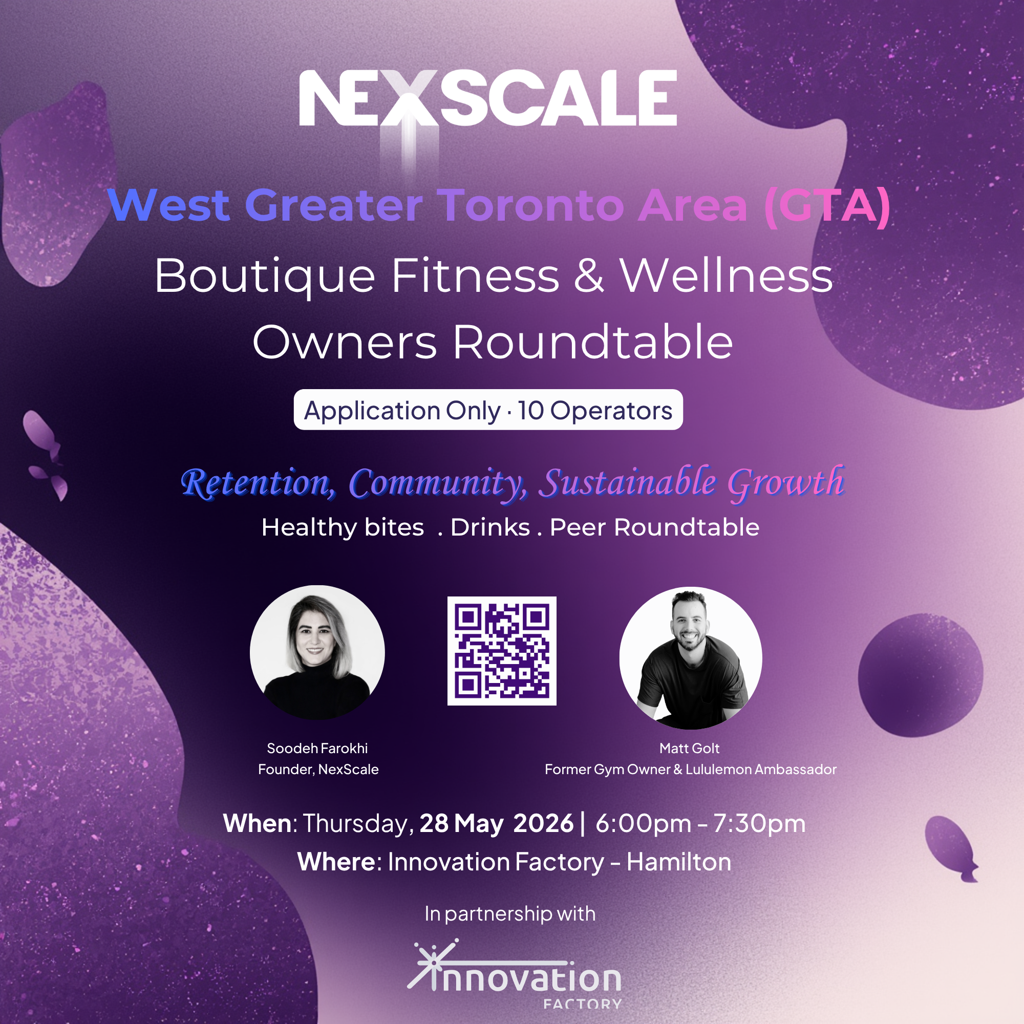West GTA Boutique Fitness & Wellness Owners Roundtable